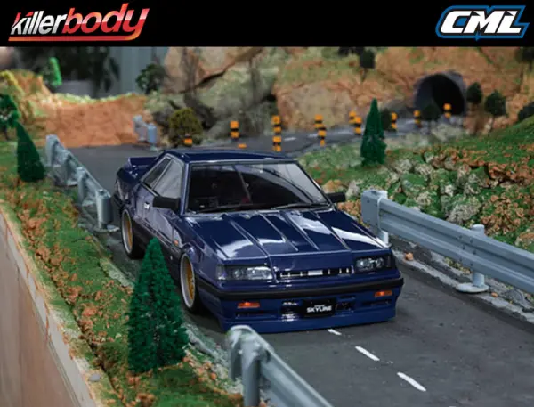 Killer Body Nissan Skyline R31 195mm Clear Body &mdash; image 7 of 7