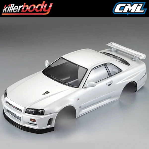 Killer Body Nissan Skyline R34 195mm Finished Body-White