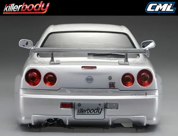 Killer Body Nissan Skyline R34 195mm Finished Body-White — image 20 of 20