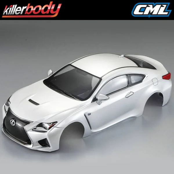 Killer Body Lexus RC F 195mm Finished Body - Pearl White