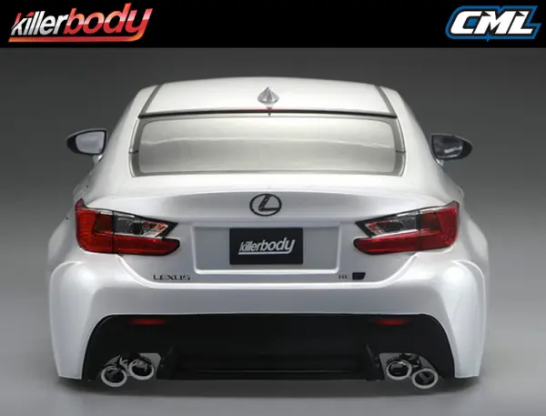 Killer Body Lexus RC F 195mm Finished Body - Pearl White — image 17 of 17