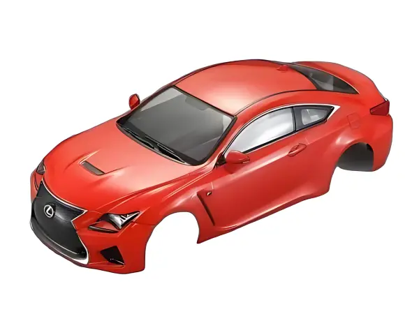 Killer Body Lexus RC F 195mm Finished Body - Orange — image 1 of 21