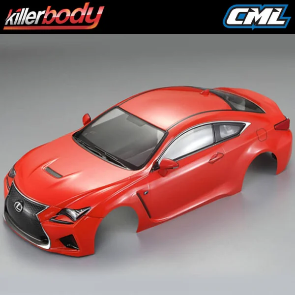 Killer Body Lexus RC F 195mm Finished Body - Orange