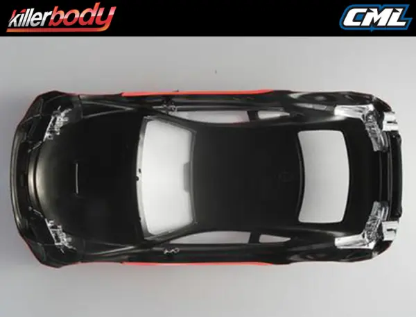 Killer Body Lexus RC F 195mm Finished Body - Orange — image 4 of 20
