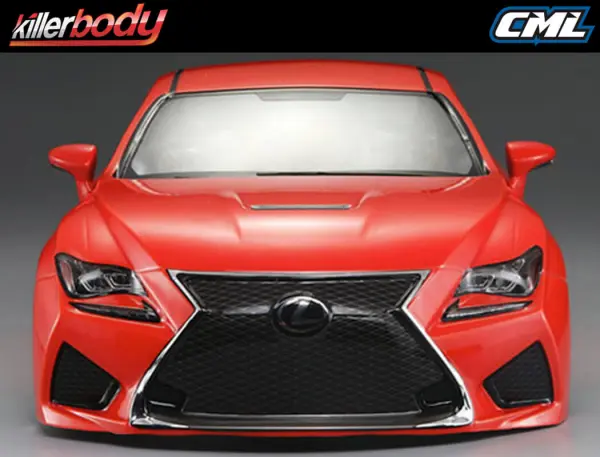 Killer Body Lexus RC F 195mm Finished Body - Orange — image 8 of 20