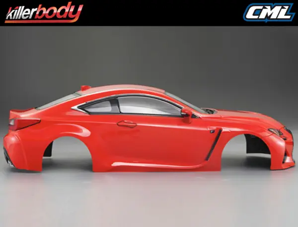 Killer Body Lexus RC F 195mm Finished Body - Orange — image 20 of 20