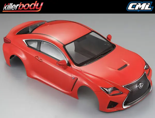 Killer Body Lexus RC F 195mm Finished Body - Orange — image 6 of 20