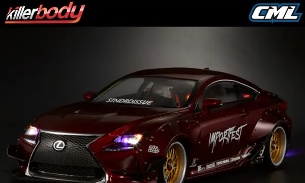 Killer Body Lexus RC F 195mm Wide Body Full Kit — image 2 of 12