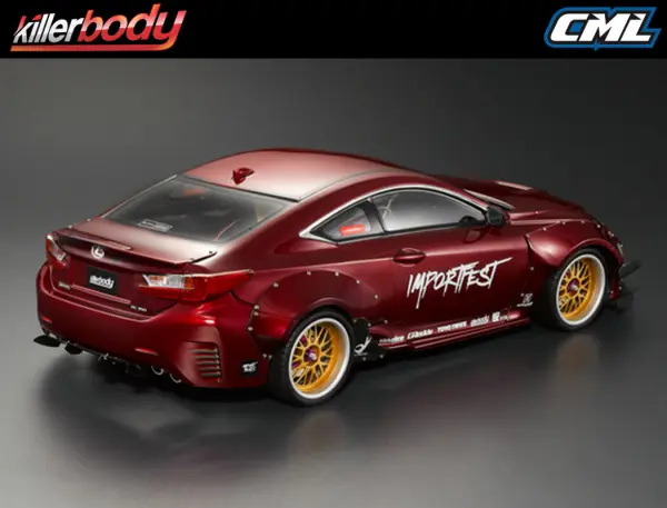 Killer Body Lexus RC F 195mm Wide Body Full Kit — image 3 of 12