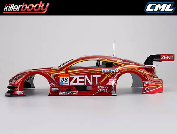 Killer Body Zent Cerumo RC F Finished Bodyshell 1:10 — image 3 of 7