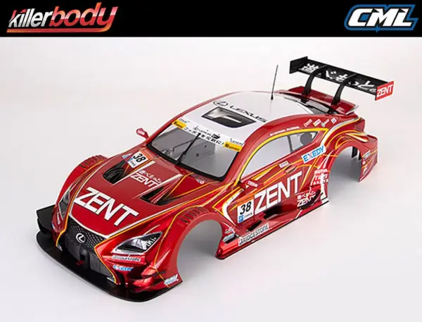 Killer Body Zent Cerumo RC F Finished Bodyshell 1:10 — image 7 of 7