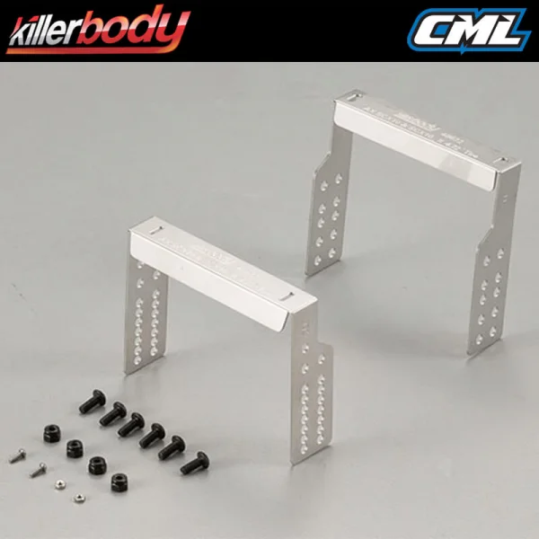 Killer Body Installation Mount S/S (Axial SCX10/Ii 4.72 Tyre)