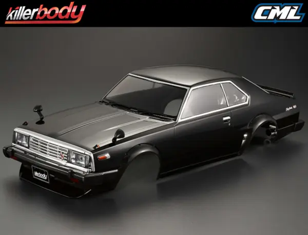 Killer Body Nissan Skyline 2000 Turbo GT-Es 195mm Finished Black — image 5 of 8