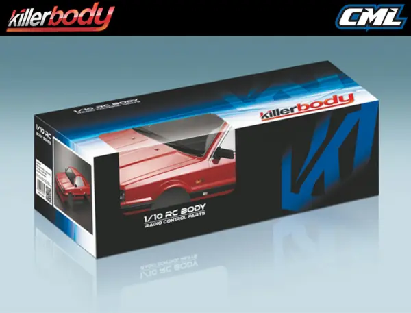 Killer Body Nissan Skyline R31 195mm Finished Body Red — image 6 of 8