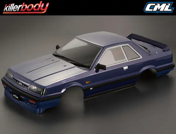 Killer Body Nissan Skyline R31 195mm Finished Body Blue — image 5 of 8
