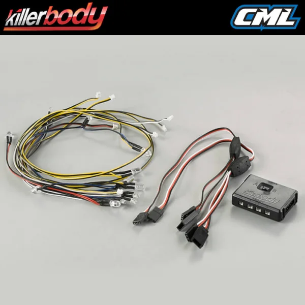 Killer Body LED Unit Box Set 16 Lights For Lexus RC F Wide Bod