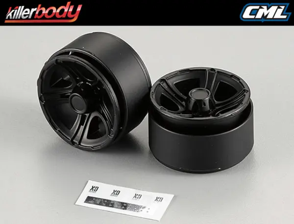 Killer Body Aluminium Wheel 1.55 (For 1:10 Crawler) &mdash; image 5 of 6