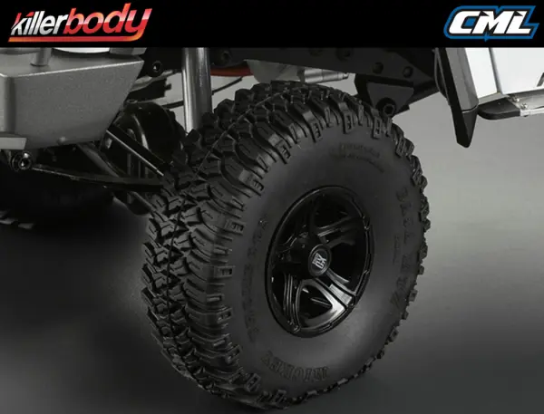 Killer Body Aluminium Wheel 1.55 (For 1:10 Crawler) &mdash; image 6 of 6