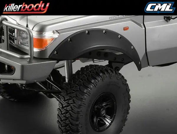 Killer Body Front Wheel Arches (3.75 Tyre) For KB48601 &mdash; image 7 of 7