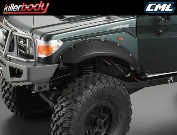Killer Body Front Wheel Arches (4.53/4.72 Tyre) For KB48601 &mdash; image 7 of 7