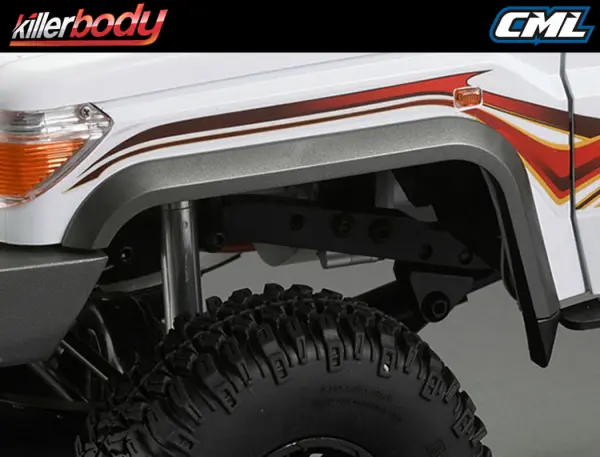 Killer Body Front Wheel Arches Scale (3.75 Tyre) For KB48601 &mdash; image 6 of 6