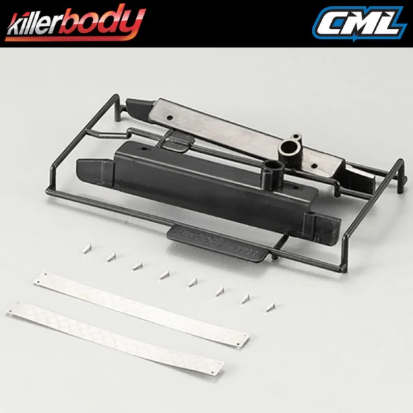 Killer Body Detail Scale Pedal Antiskid Plate + Abs Kb48601