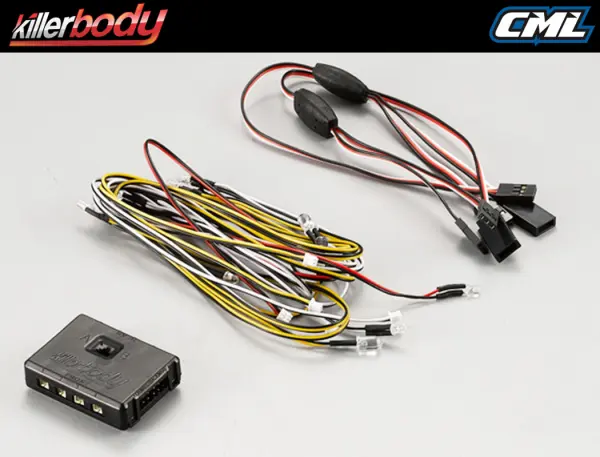 Killer Body LED Unit Set W/Control Box 14 Leds KB48601 C/Pit &mdash; image 6 of 8
