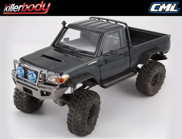 Killer Body Toyota Land Cruiser 70 Hard Body Kit With Pedal + Arches - White (323mm WB) — image 2 of 12