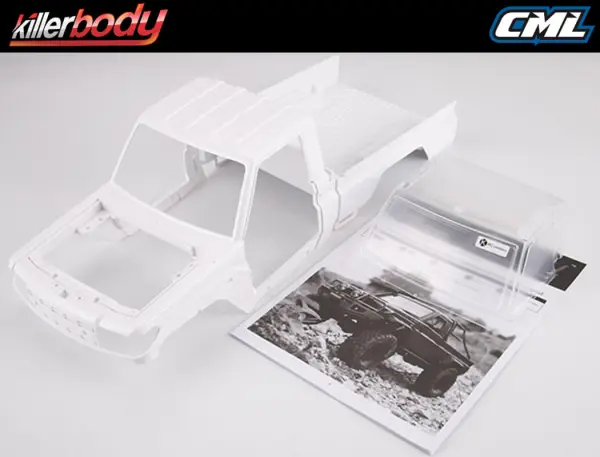 Killer Body Toyota Land Cruiser 70 Hard Body Kit With Pedal + Arches - White (323mm WB) — image 5 of 12