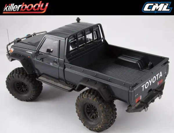 Killer Body Toyota Land Cruiser 70 Hard Body Kit With Pedal + Arches - White (323mm WB) — image 12 of 12