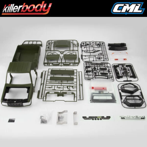 Killer Body Toyota Land Cruiser 70 Hard Body Kit - Matte Green (323mm WB) — image 7 of 7