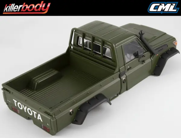Killer Body Toyota Land Cruiser 70 Hard Body Kit - Matte Green (323mm WB) — image 4 of 13