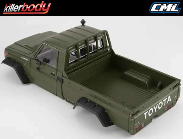 Killer Body Toyota Land Cruiser 70 Hard Body Kit - Matte Green (323mm WB) — image 3 of 13