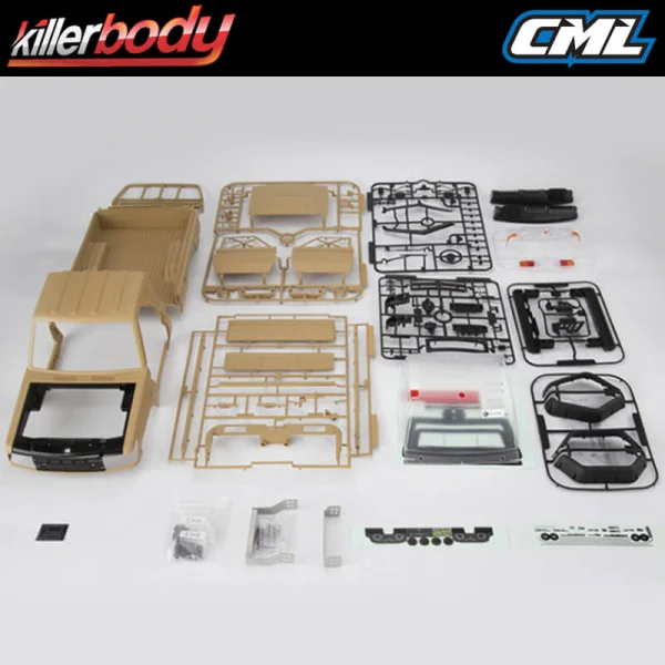 Killer Body Matte Desert Toyota Land Cruiser 70 Hard Body Kit (Fits TRX-4) - 323mm Wheelbase