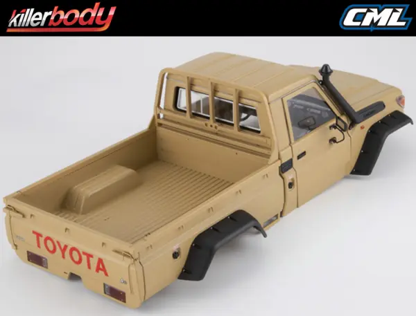 Killer Body Matte Desert Toyota Land Cruiser 70 Hard Body Kit (Fits TRX-4) - 323mm Wheelbase — image 3 of 12