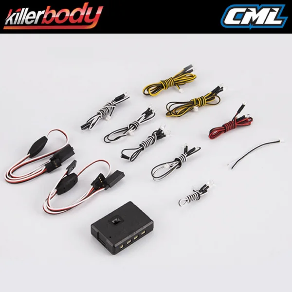 Killer Body LED Unit Set With Control Box - 17 x 3mm LEDs