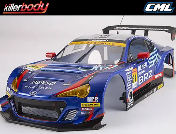 Killer Body Subaru BRZ R+D Sport Decal Sheet — image 6 of 6