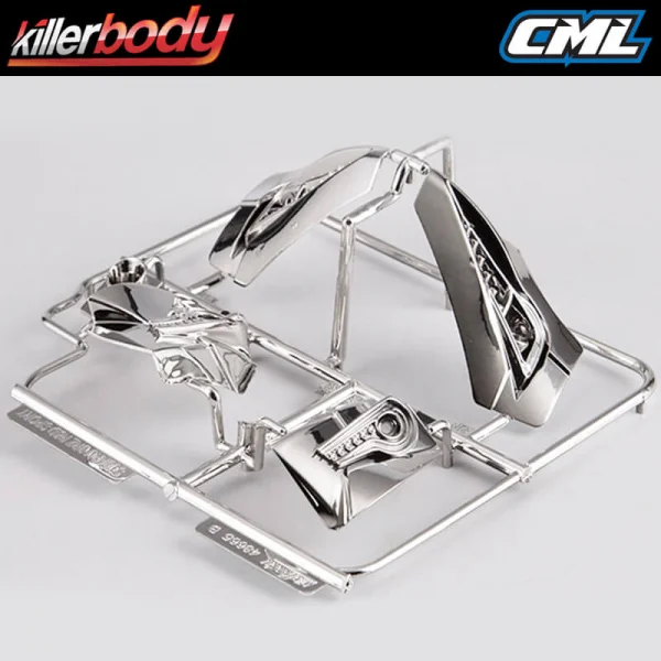 Killer Body Subaru BRZ R + d Sport Chromed Plastic Part Set