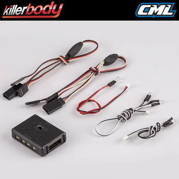 Killer Body LED Unit W/Control Box 5 (4X3mm Leds - 1X5mm LED)