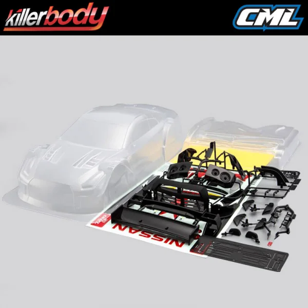 Killer Body Nissan Motul Autech GT-R 2016 Clear Body Set