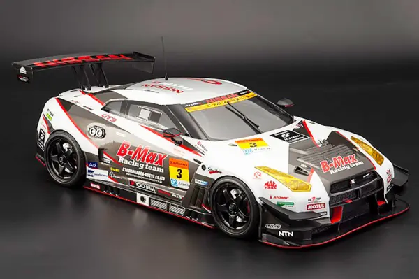 Killer Body B-MAX NDDP Nissan GT-R (Nismo GT3) Clear Body Set - 195mm — image 5 of 8