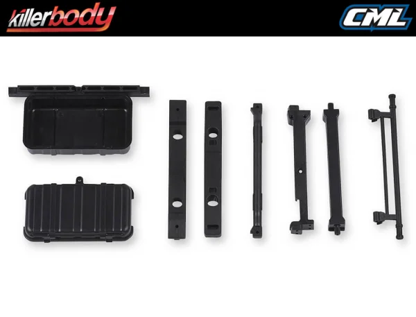 Killer Body Mercury Chassis Kit Fits Kb48765 Jeep Rubicon Body