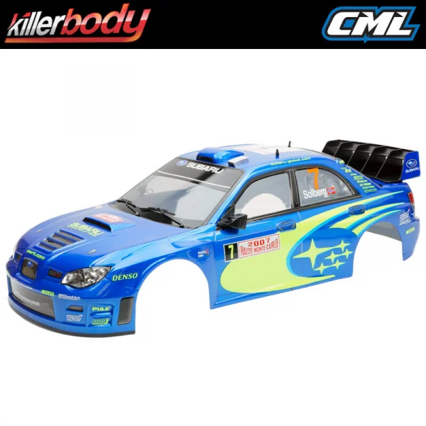 Killer Body Subaru IMPREZA WRC 2007 Pre Painted Blue Body Kit