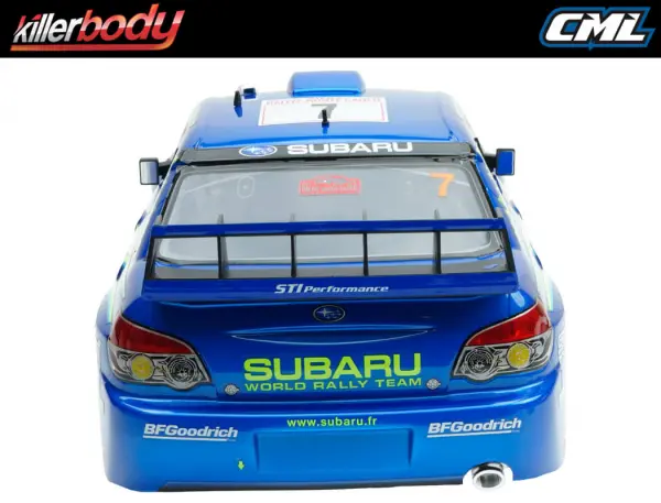 Killer Body Subaru IMPREZA WRC 2007 Pre Painted Blue Body Kit — image 9 of 21