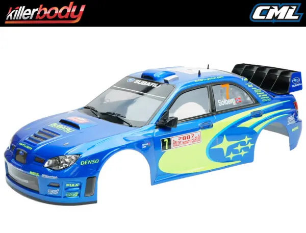 Killer Body Subaru IMPREZA WRC 2007 Pre Painted Blue Body Kit — image 4 of 21