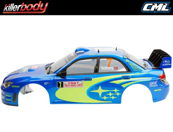 Killer Body Subaru IMPREZA WRC 2007 Pre Painted Blue Body Kit — image 7 of 21
