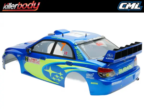 Killer Body Subaru IMPREZA WRC 2007 Pre Painted Blue Body Kit — image 6 of 21