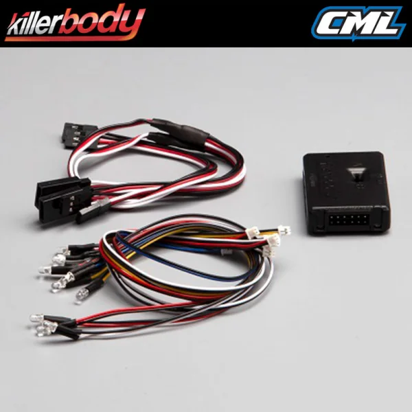 Killer Body LED Unit Set W/Control Box 11 Leds (3mm)
