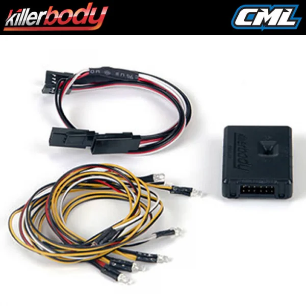 Killer Body LED Unit Set W/Control Box 8 Leds (Vivac) — image 1 of 3