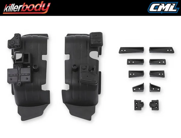Killer Body Mercury Chassis Kit Fits Kb48601 Toyota Lc70 Body
